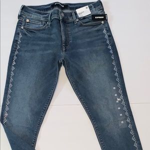 Ankle Legging Mid Rise Jeans